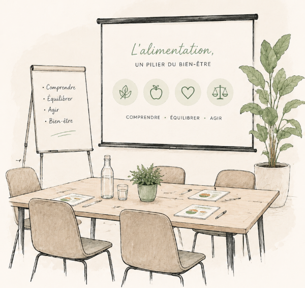 Atelier nutrition en groupe